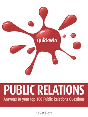 cover image of Quick Win Public Relations